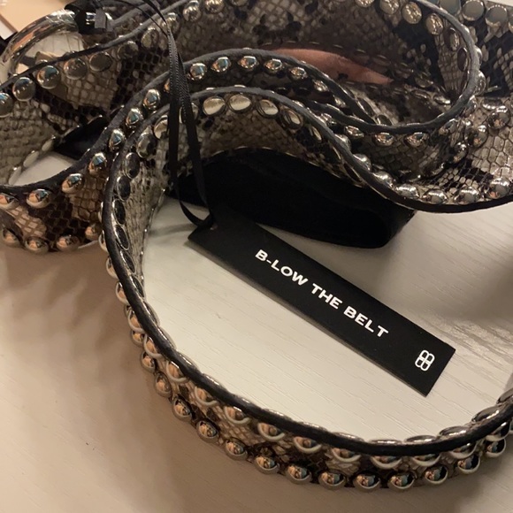 B-low the Belt Python Beaded Belt main image 10